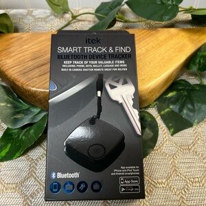itek Smart Track & Find Bluetooth Device Tracker - Black
